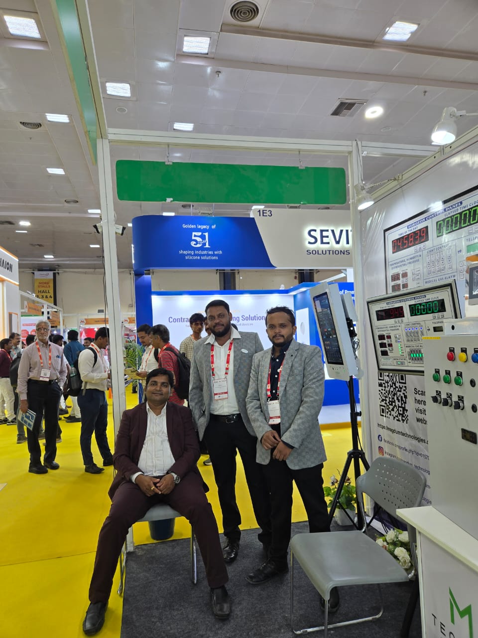 Magdum team at stall 1E2